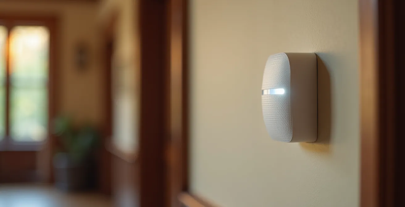 Discreet smart sensors integrated into a traditional home environment