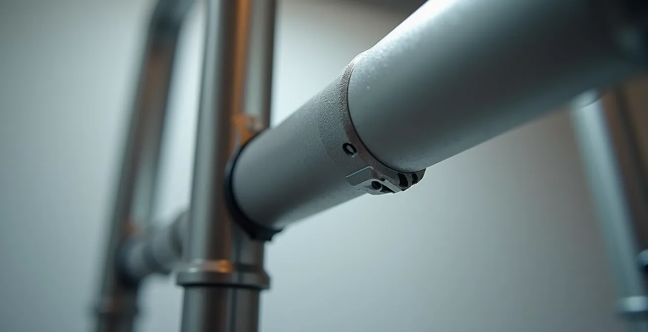 Rollator showing safe and unsafe zones for cup holder attachment